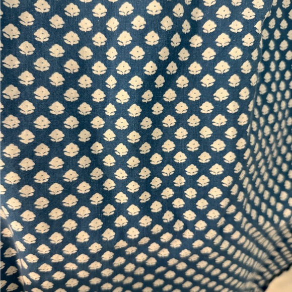 J. Crew Blue and White Patterned Button-Up Shirt - Picture 2 of 12